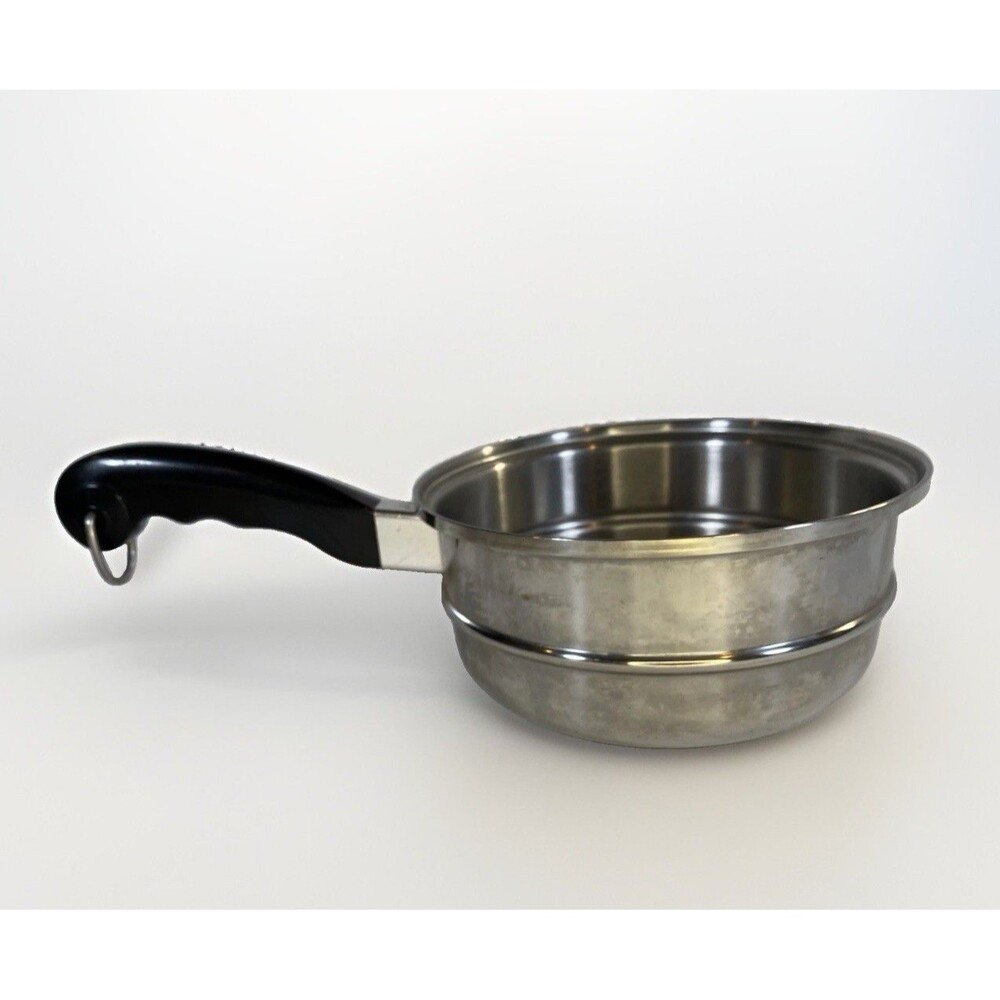 Saladmaster 8" Steamer Strainer Colander Stainless Steel Cookware Pan